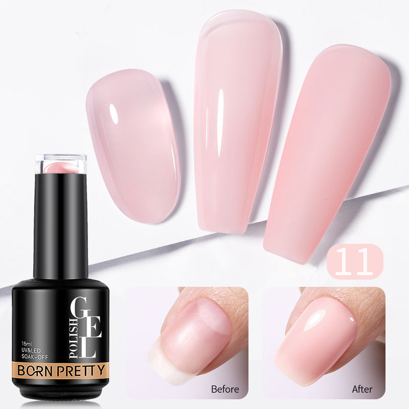 Nail Color Powder Transparent Function Phototherapy Plastic - EL CHEG