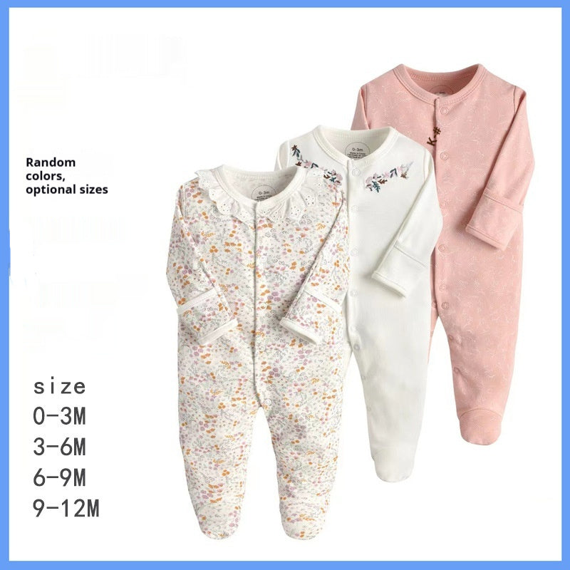Spring And Autumn Baby Jumpsuits
