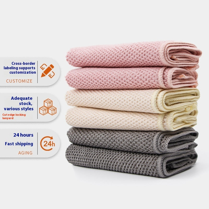 Corn Household Cleaning Cloth Microfiber Multifunctional Rag - EL CHEG