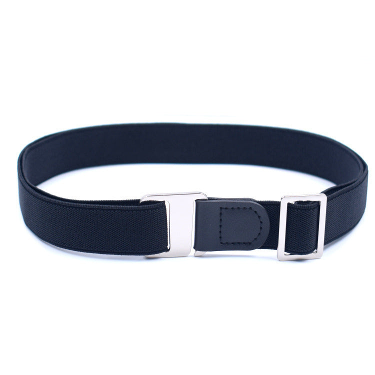 Unisex pants with adjustable belt