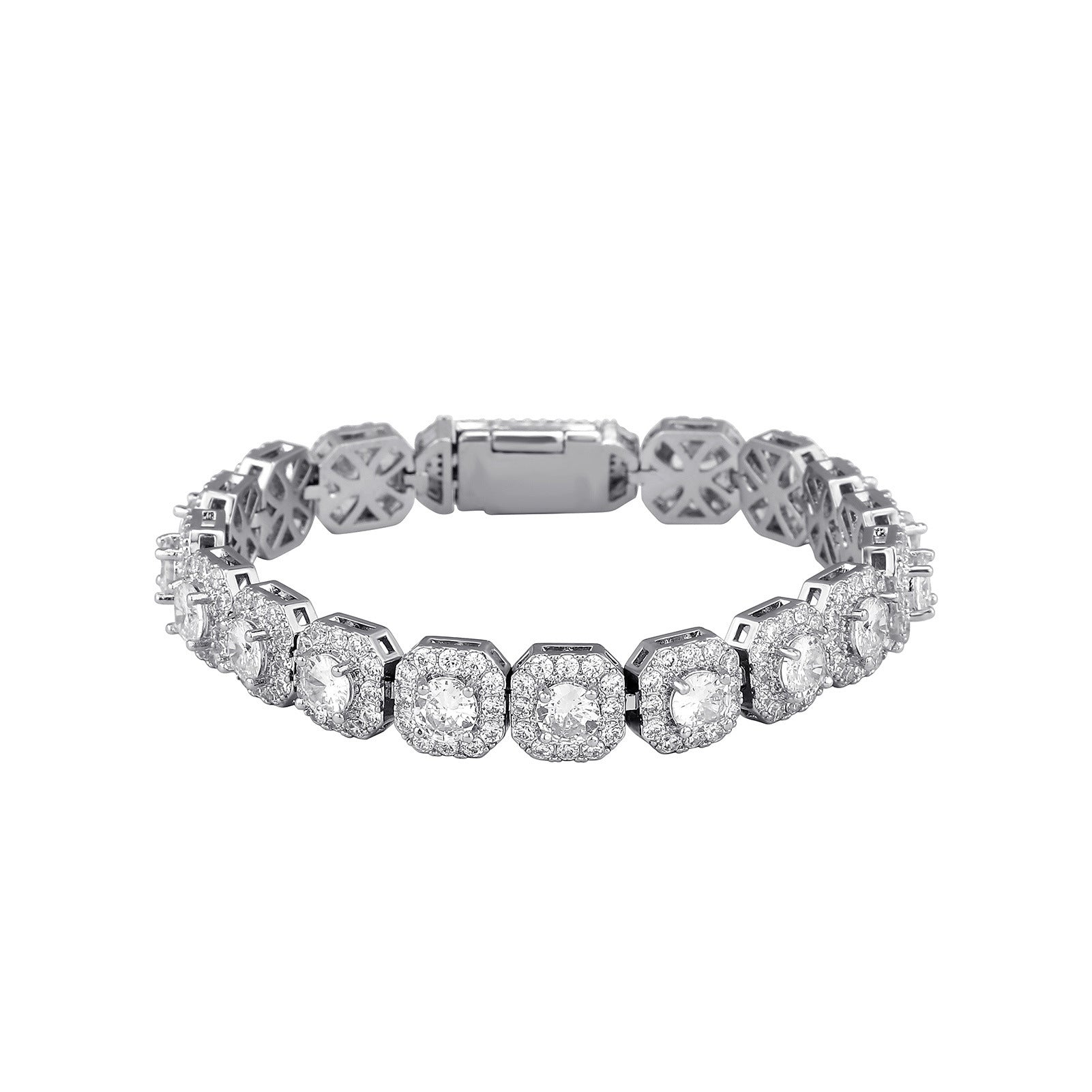 Zircon Flip Trendy Men's Cuban Bracelet