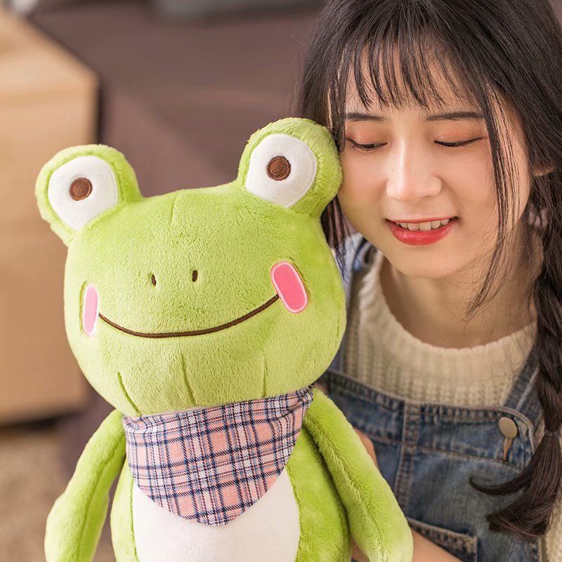 Scarf Frog Doll Cute Little Frog Plush Toy