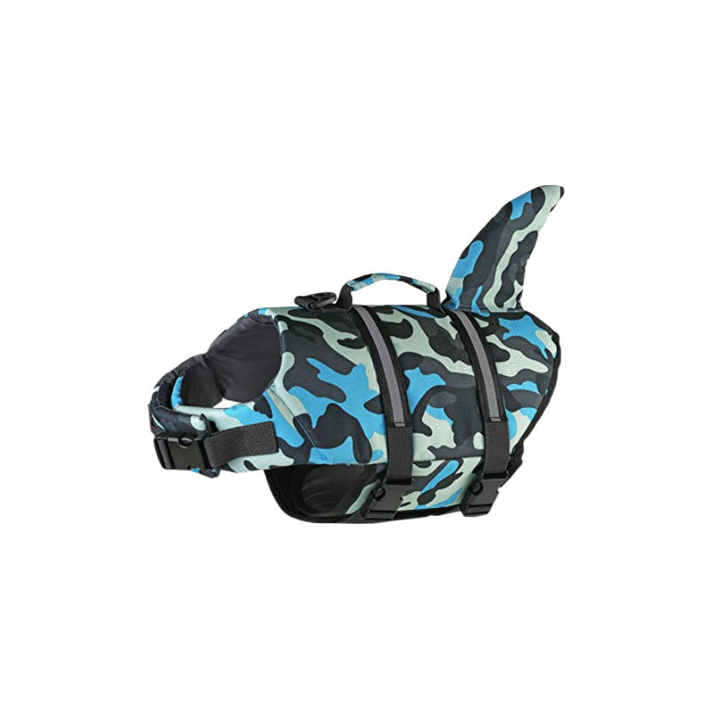 Shark Pet Life Vest Dog Swimming Clothes