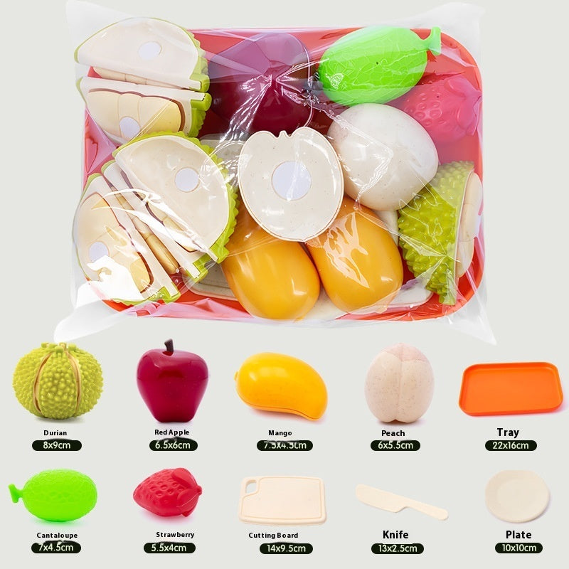 Children Play House Emulational Fruit Slicer Educational Toys