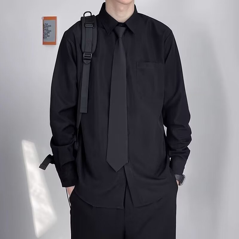 Personality Loose Casual Shirt Men