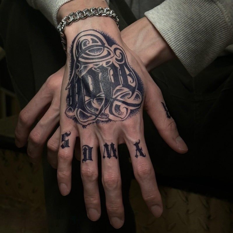 Fashion Pattern Hope This Juice Tattoo Sticker - EL CHEG