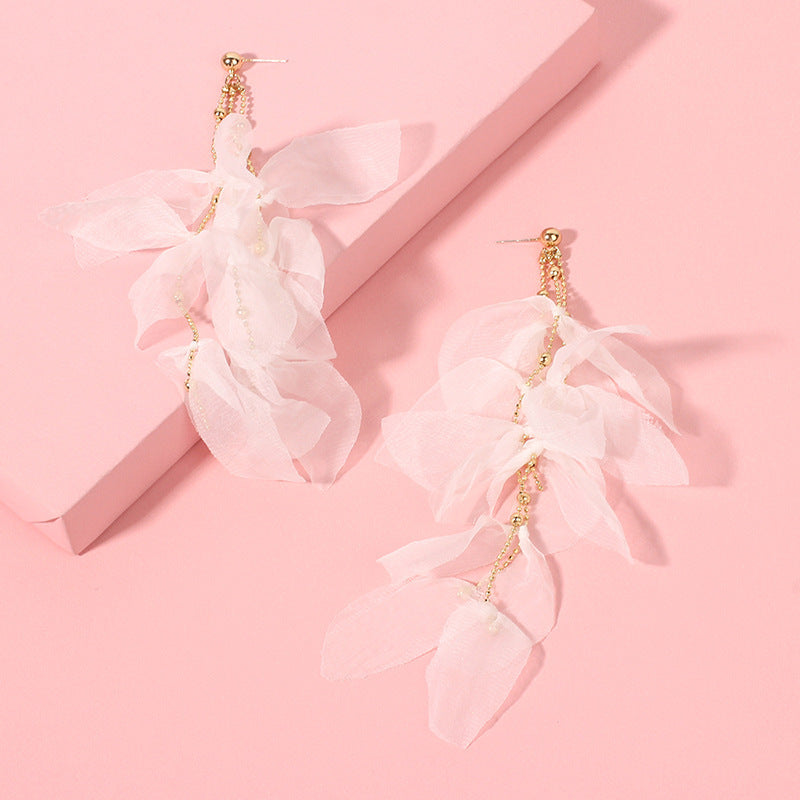 Niche Design Long Fairy Earrings For Women