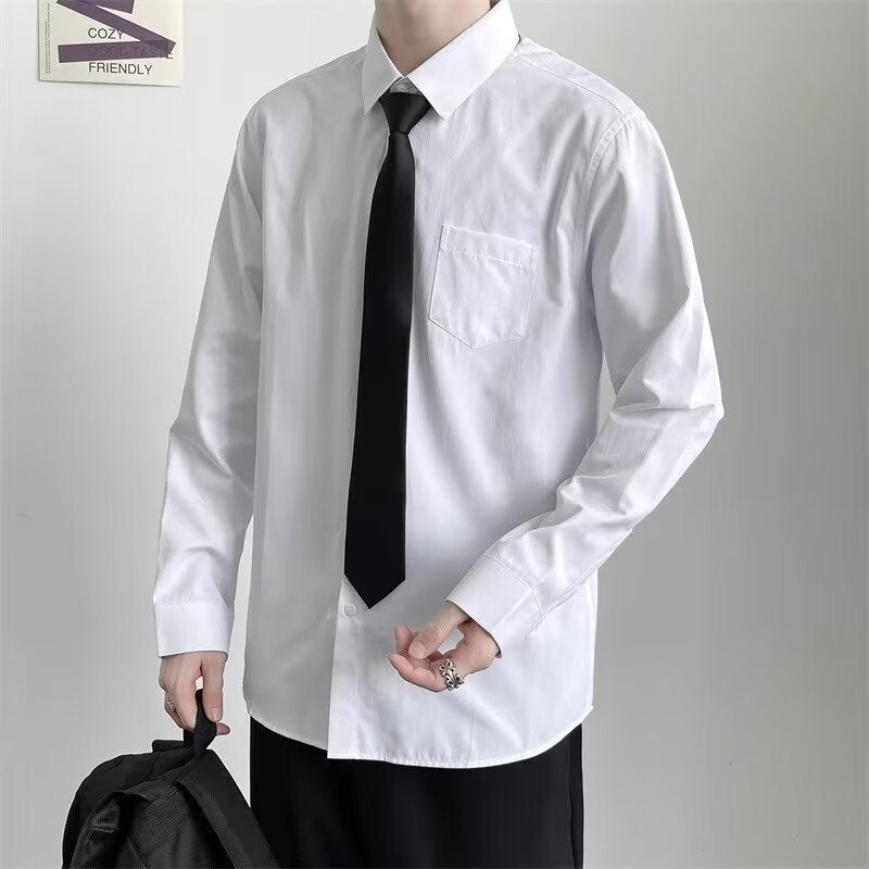 Personality Loose Casual Shirt Men