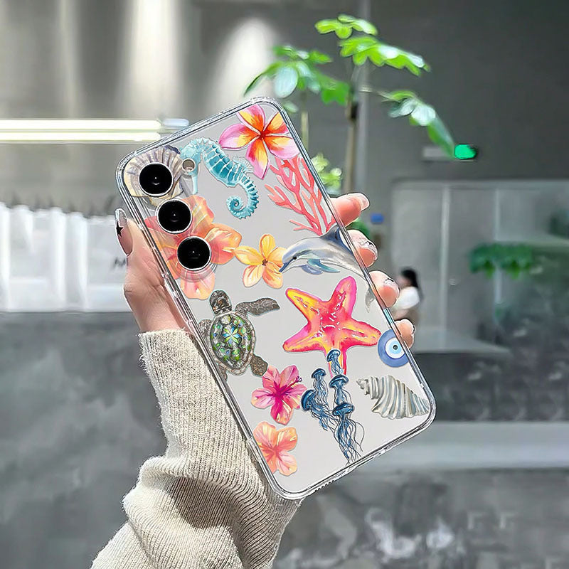 Dolphin Turtle Applicable Phone Case
