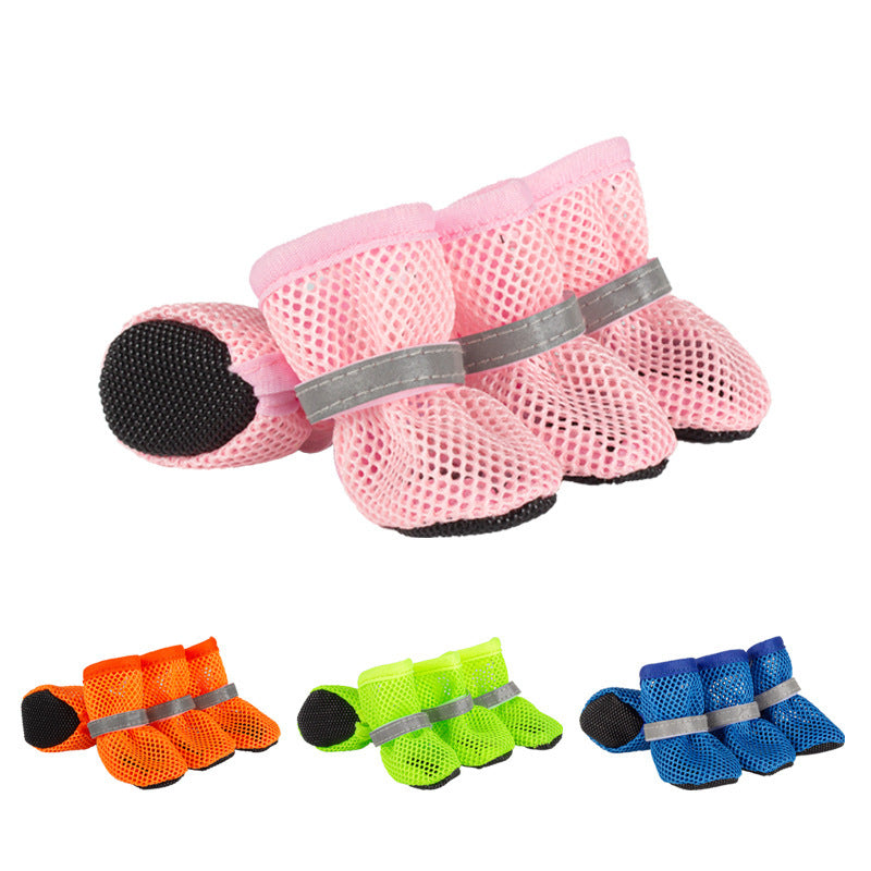 Summer Non-slip Breathable And Wearable Pet Dog Shoes