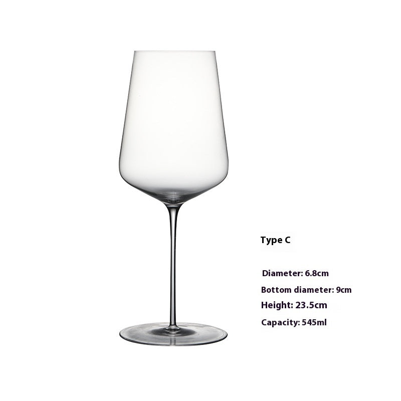 Fashion Personality Think Ultra-thin Crystal Glass Goblet - EL CHEG