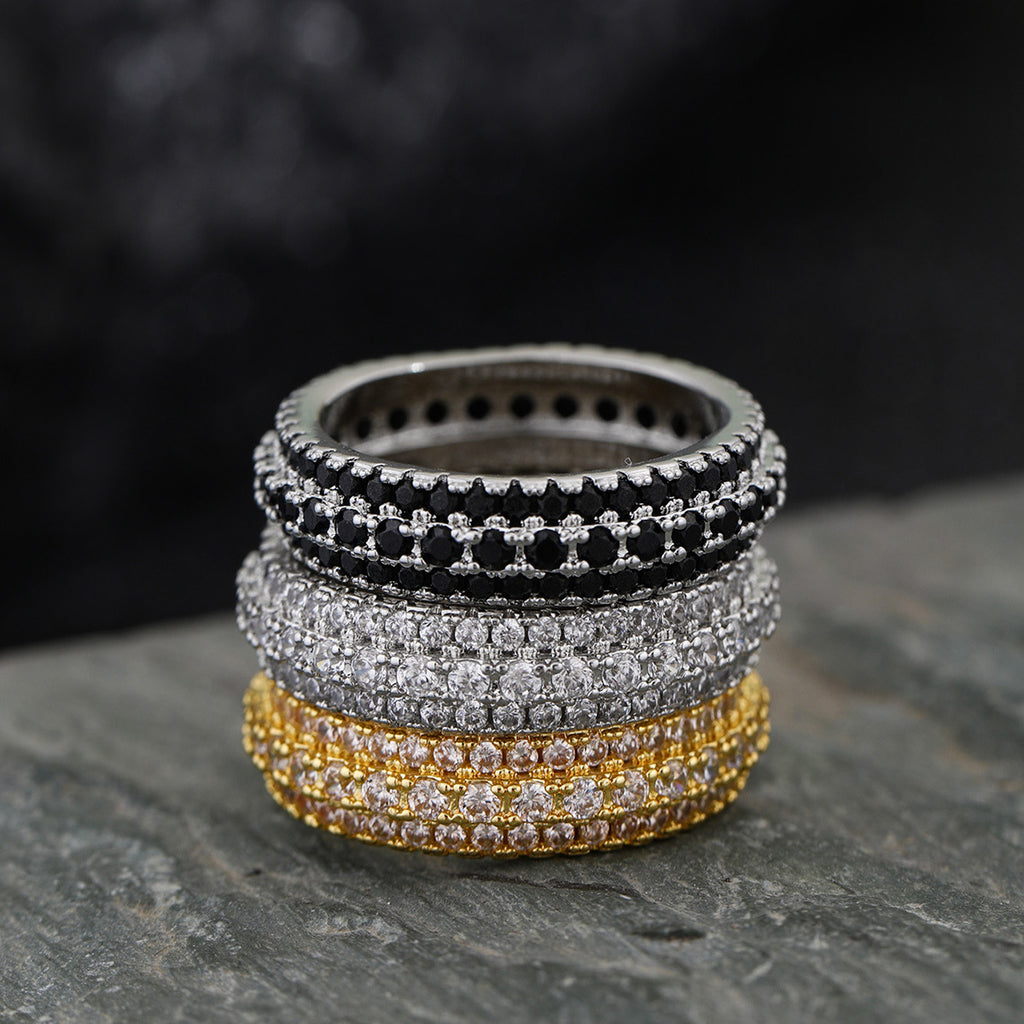 Proposal Engagement Luxury Gang Drill Personalized Ring