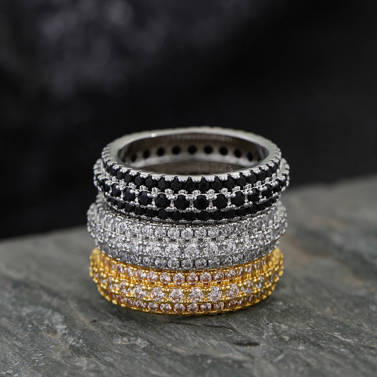 Proposal Engagement Luxury Gang Drill Personalized Ring