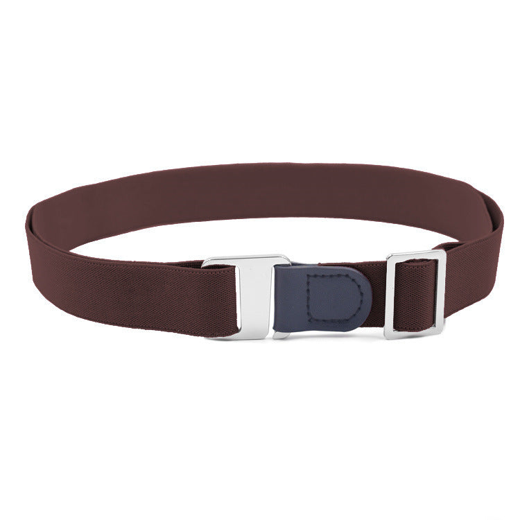 Unisex pants with adjustable belt