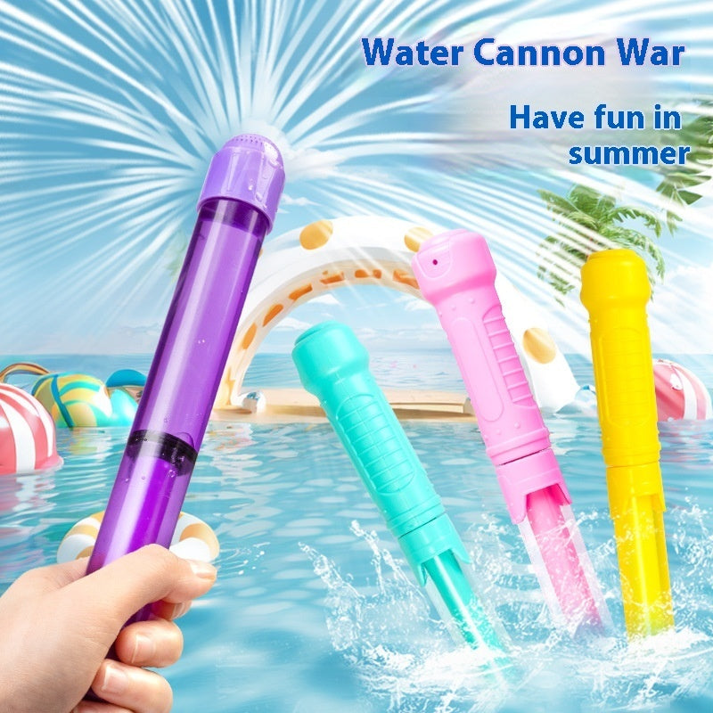 Children's Fireworks Gun Porous Outlet Large Capacity Pull-out Water Monitor.