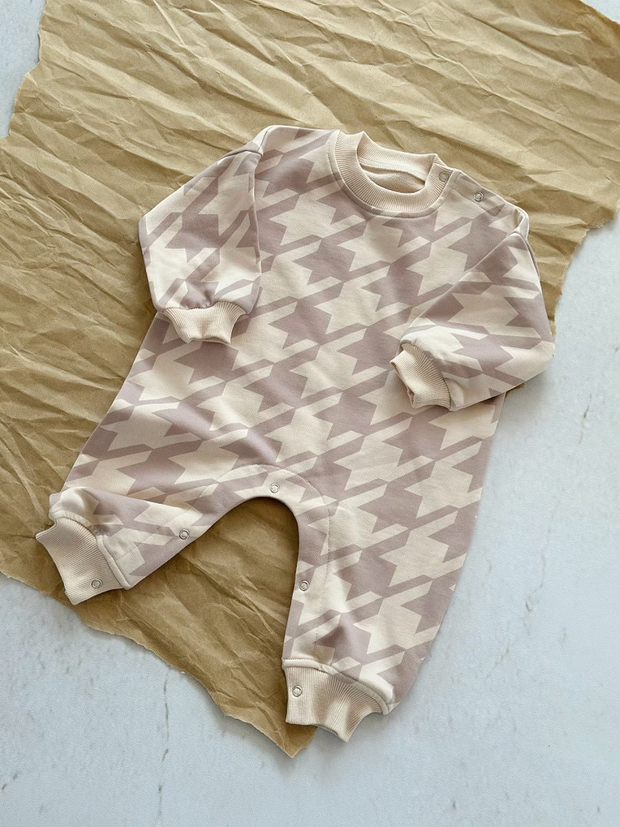 Baby Long Climbing European And American Male And Female Baby One-piece Outer Wear
