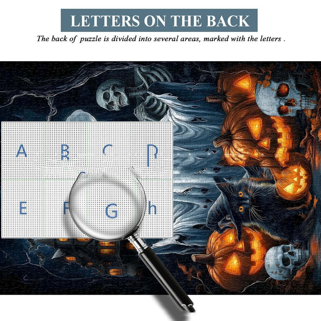 Halloween Party Decorative Creative Ghost Puzzle