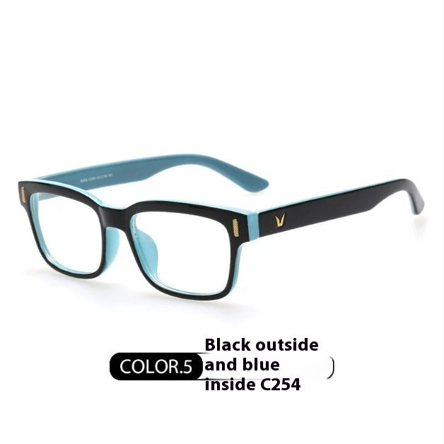 Retro Small Box Rice Nail Style Personalized Sunglasses With UV Protection