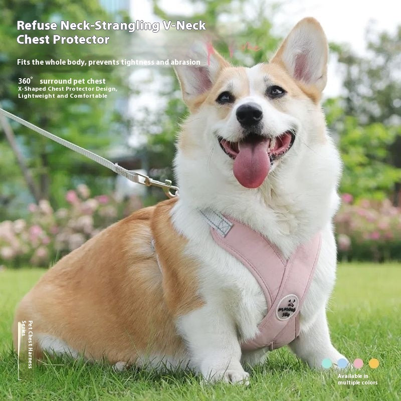 New Pet Vest Hand Holding Rope