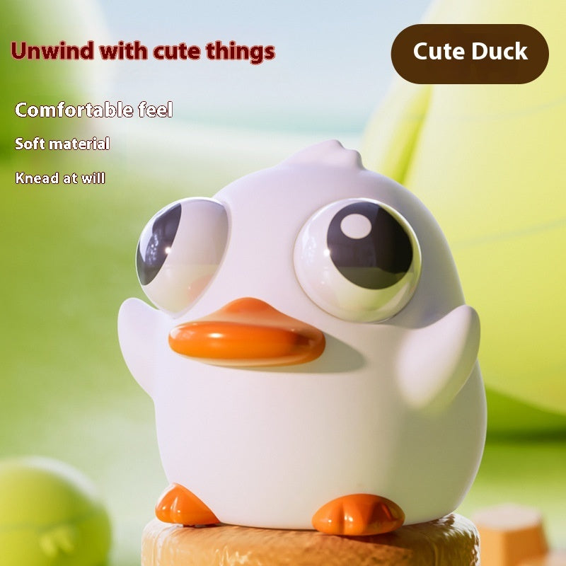 Creative Eye-popping Stuff Squeezing Toy Decompression Little Doll.