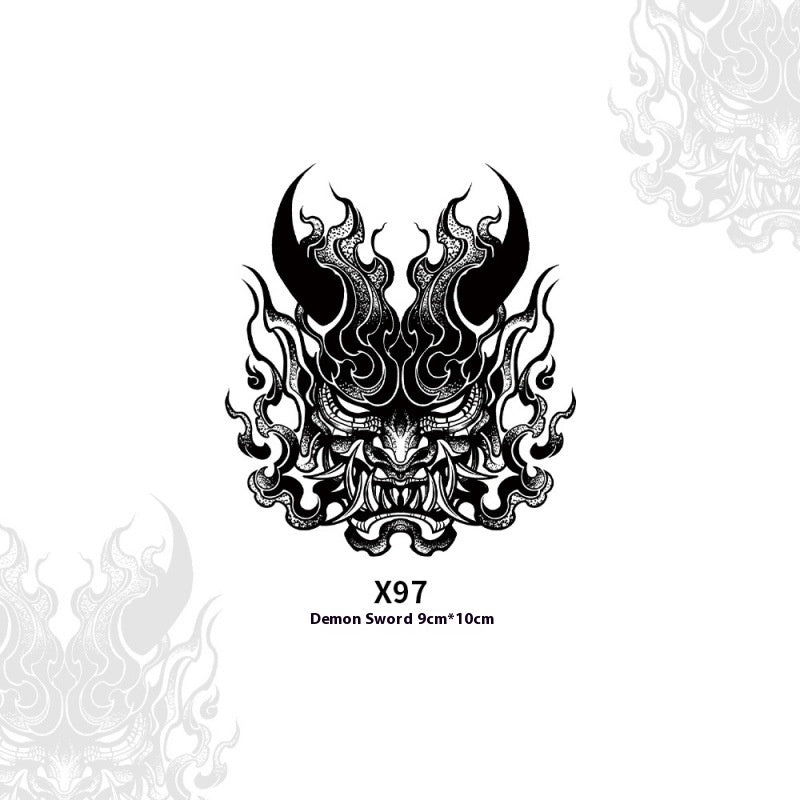 Fashion Pattern Hope This Juice Tattoo Sticker - EL CHEG