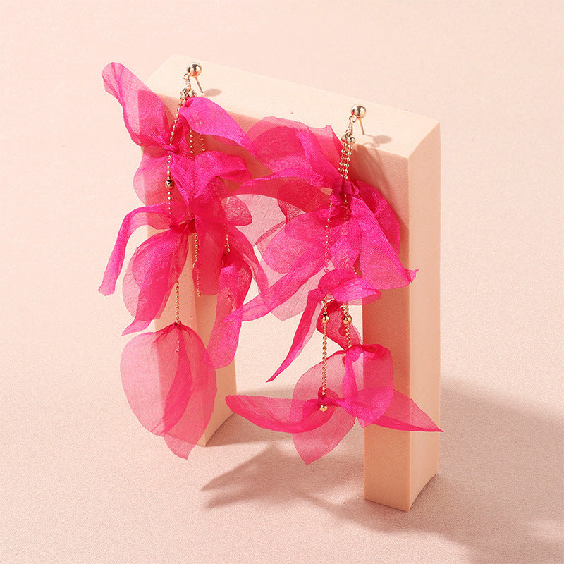 Niche Design Long Fairy Earrings For Women