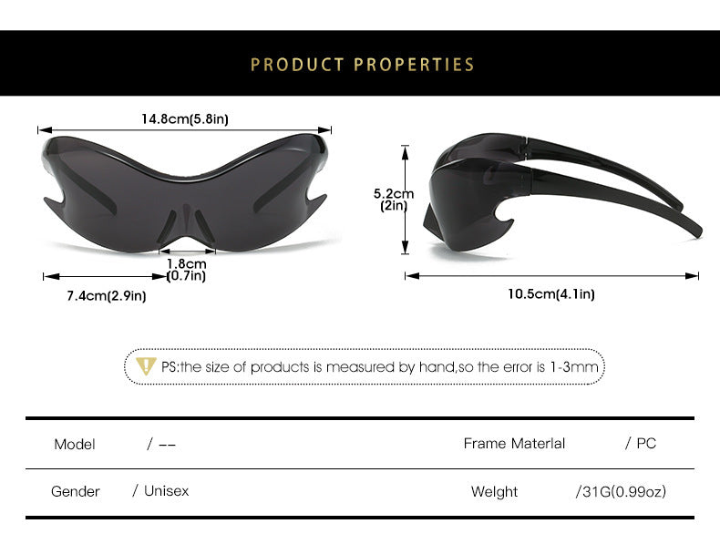 Connected Colorful Mercury Riding Sunglasses