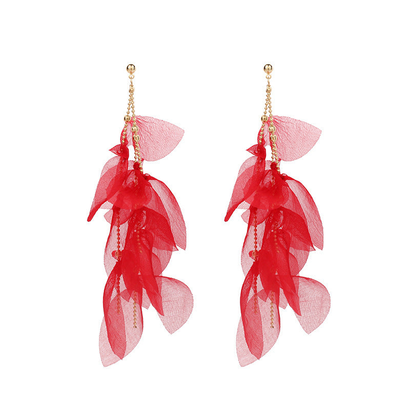 Niche Design Long Fairy Earrings For Women