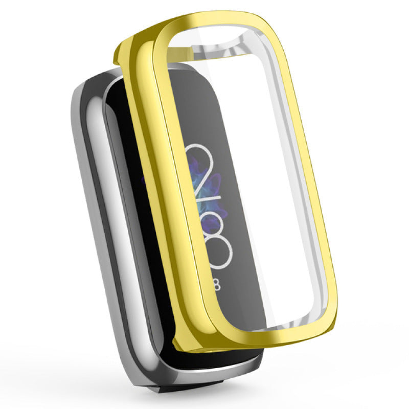 Watch Case TPU Electroplating All-inclusive Soft Rubber Screen Protection