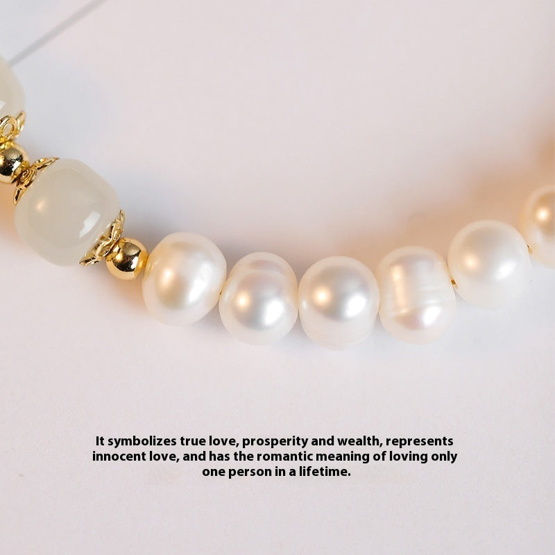 Natural Freshwater Pearl Bracelet Special-interest Design