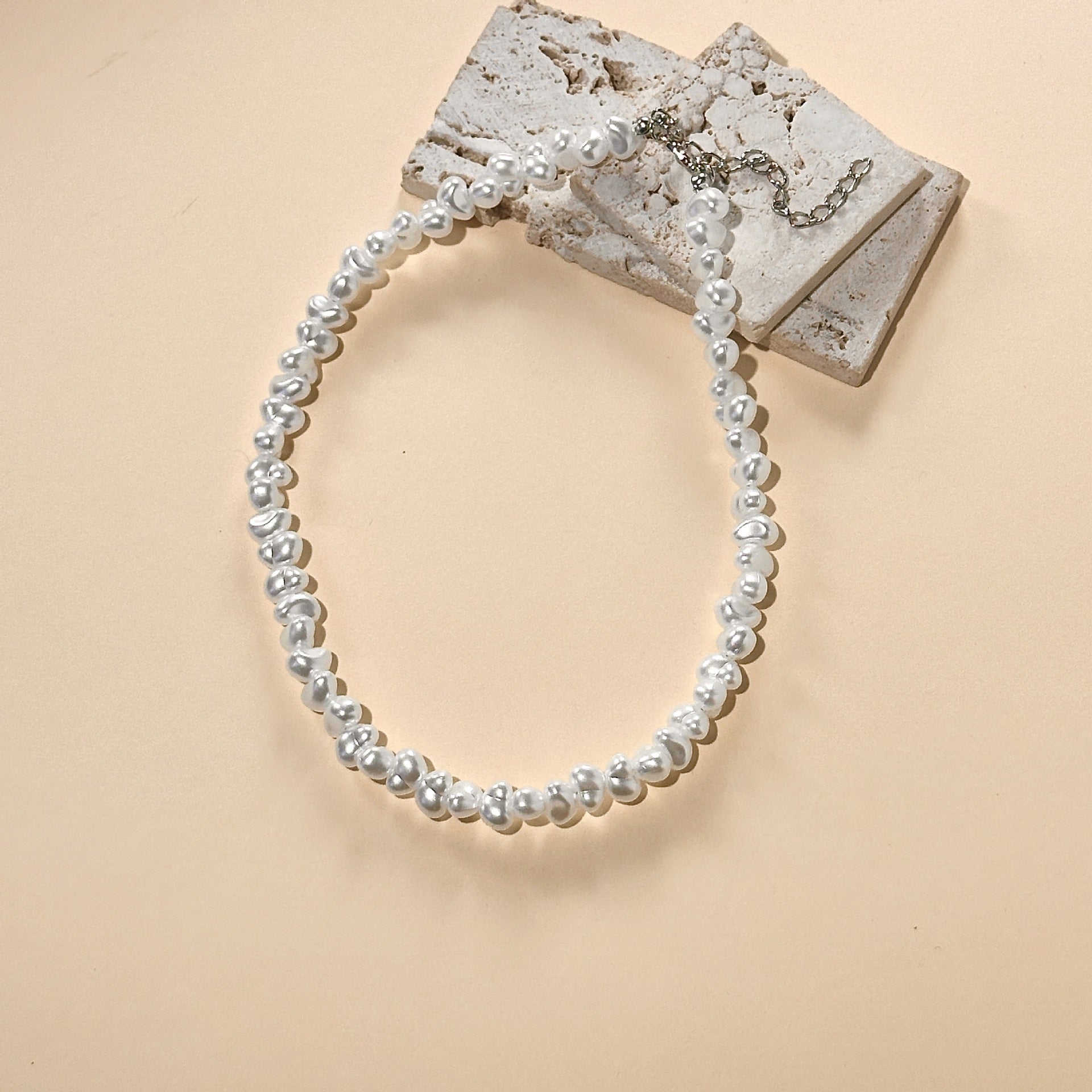 Baroque Pearl Necklace For Women Niche Temperament