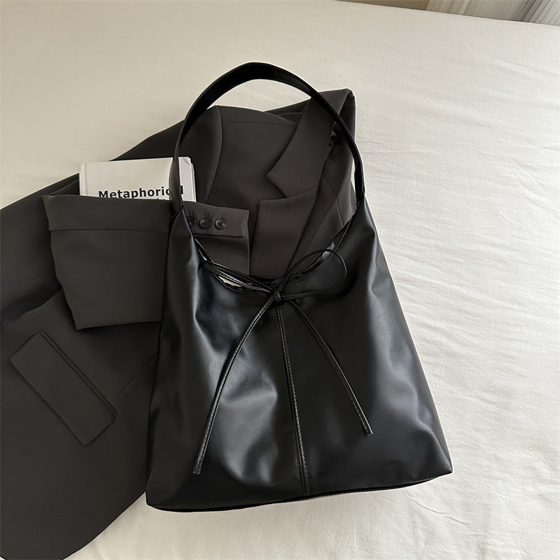 Fashionable Stylish Shoulder Texture Large Capacity Niche Design Bag