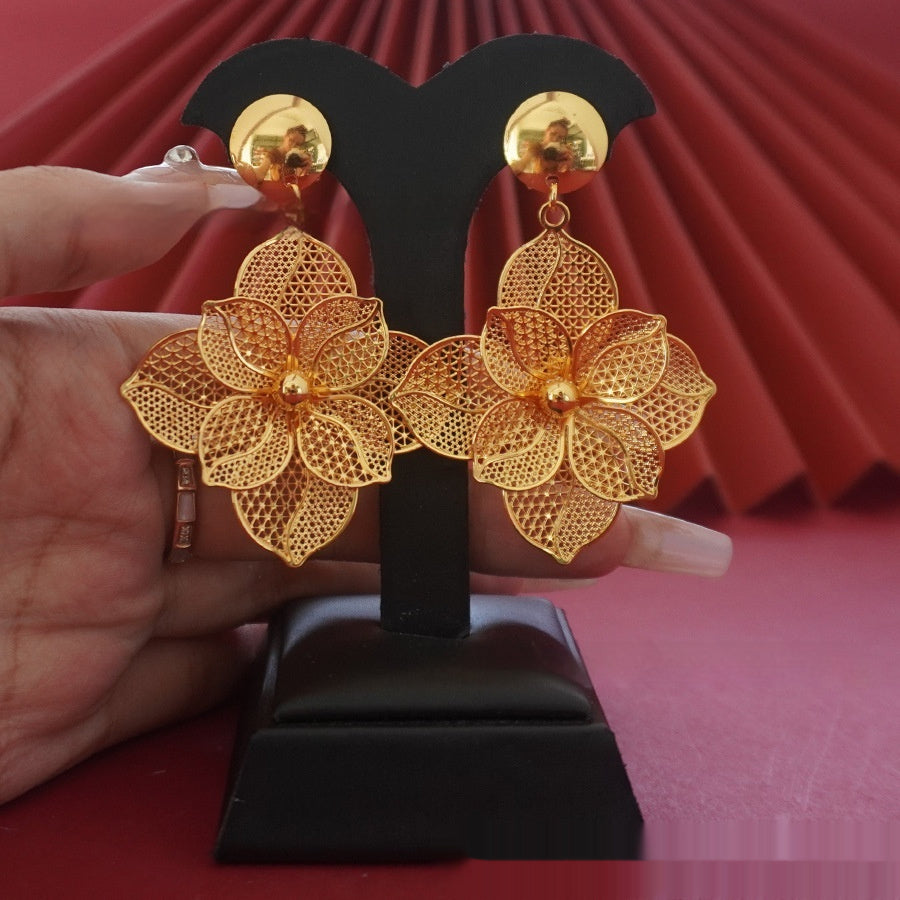 Pendant Necklace And Earrings Jewelry Wedding Party