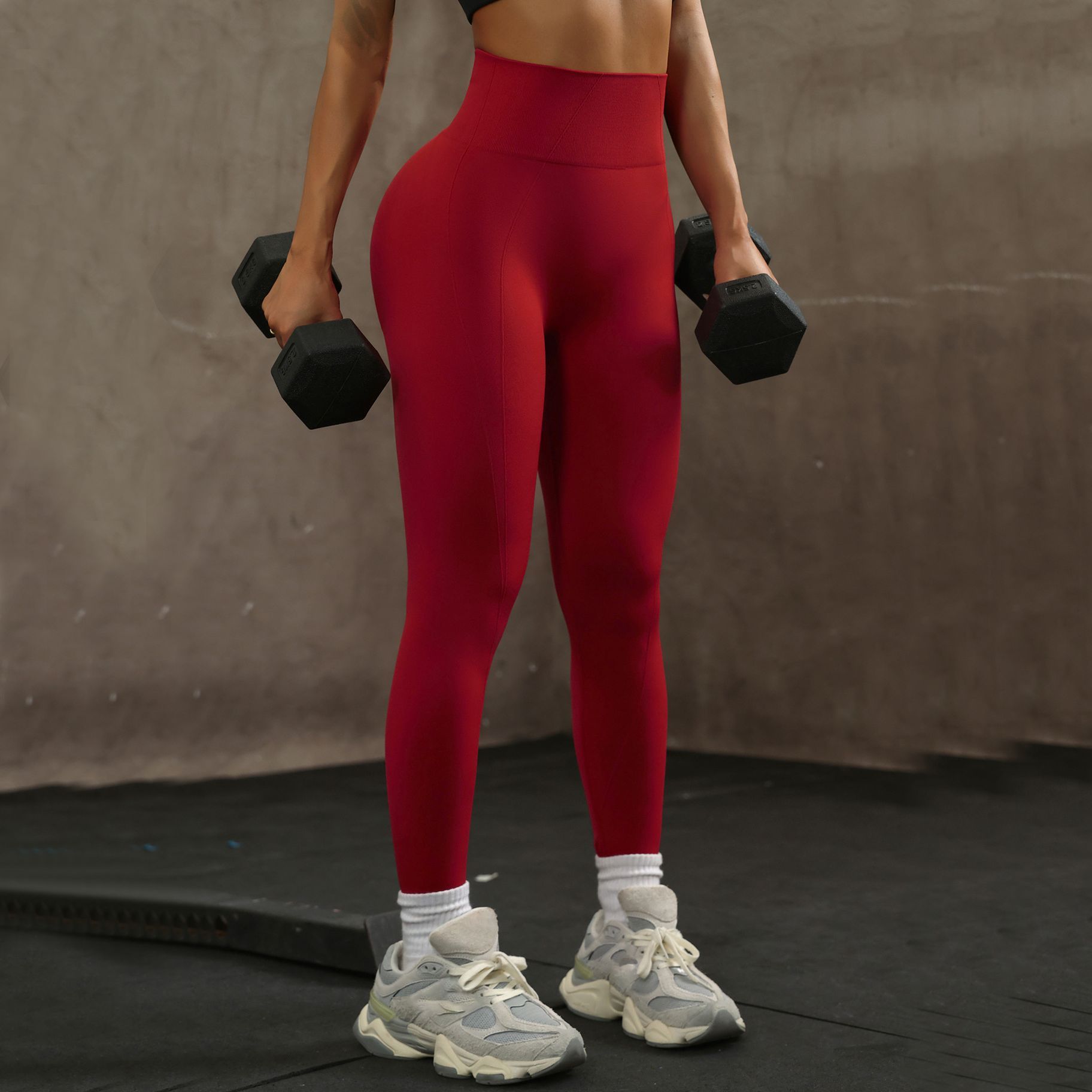 Seamless Skinny Yoga Pants Women's Sports Quick-drying Fitness Pants