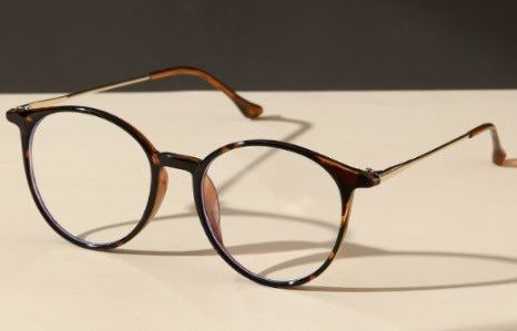 New Artistic Round Frame Women's All-match Face-looking Small Sunglasses