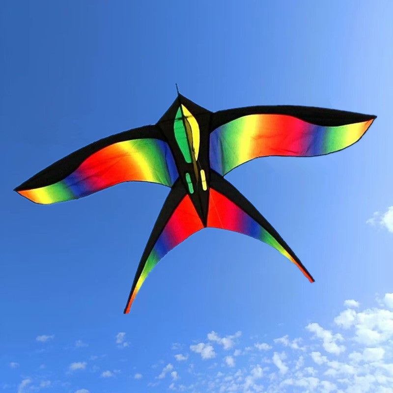 Creative Home Gradient Rainbow Swallow Kite.