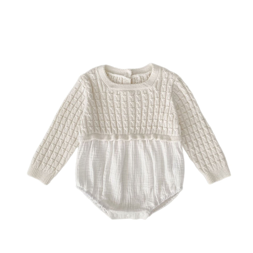 Spring And Autumn Baby Girl Infant Rompers