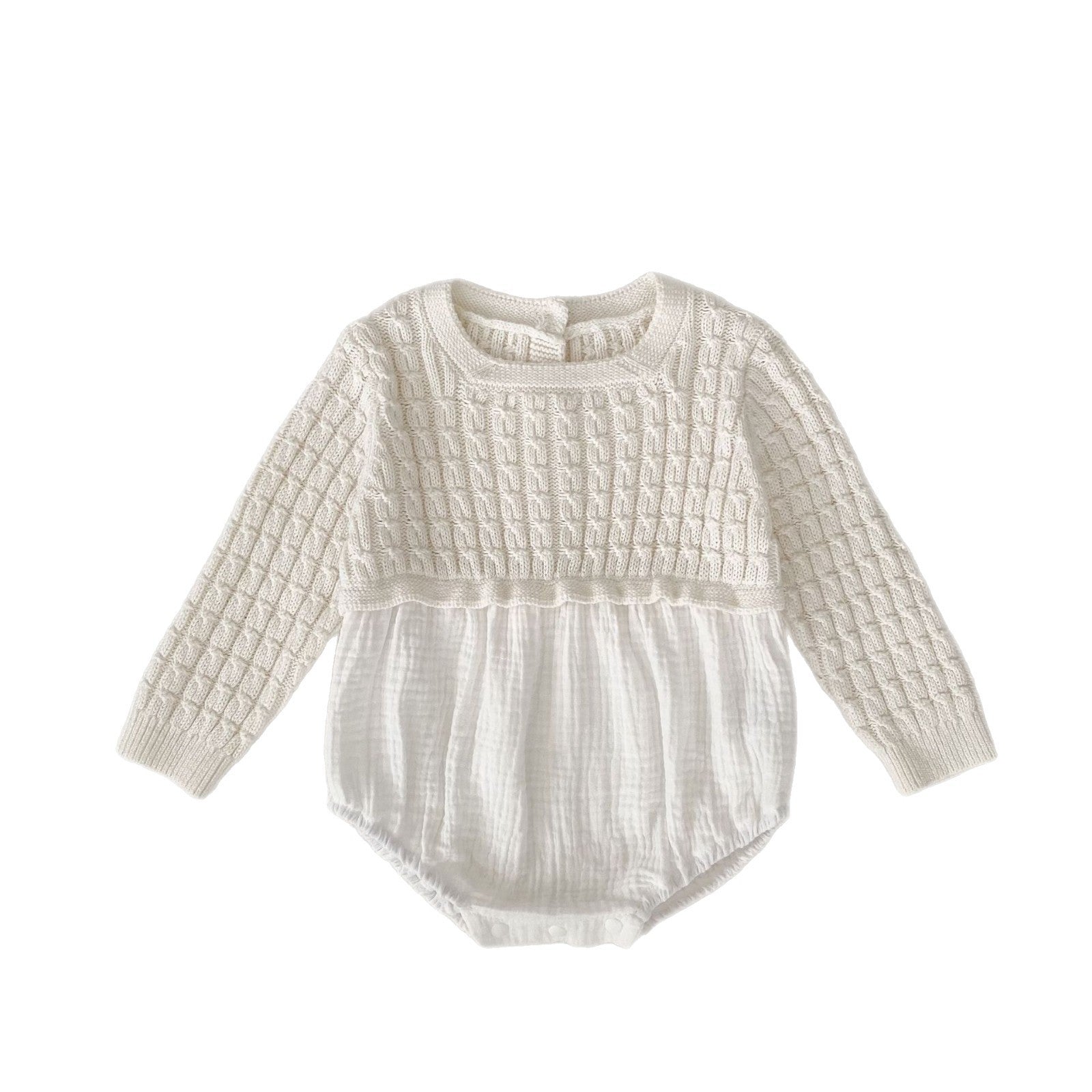 Spring And Autumn Baby Girl Infant Rompers