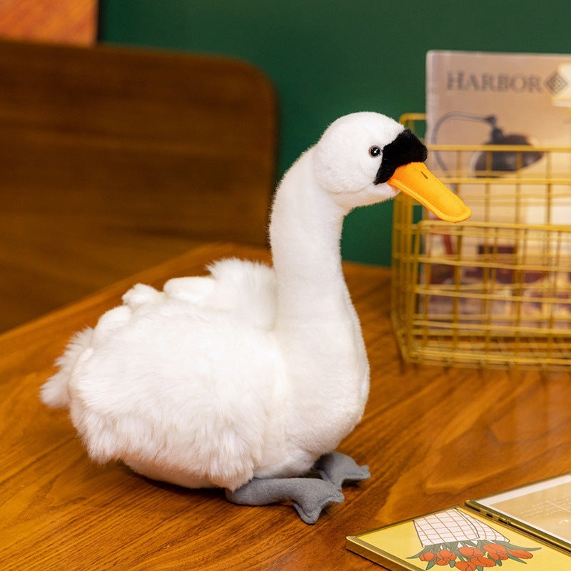 Fashion Cartoon Black Swan Doll Plush Toys.