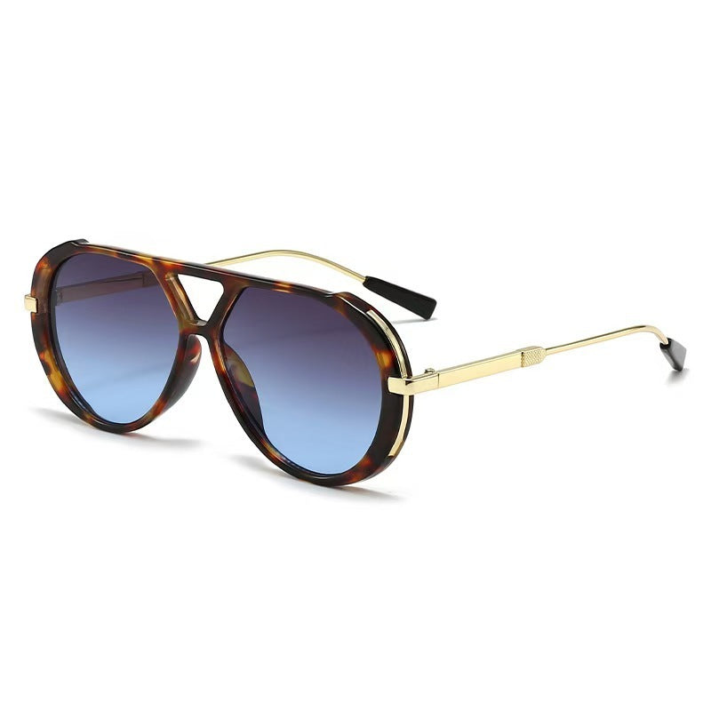 Female Personality All-matching Large Rim Sunglasses