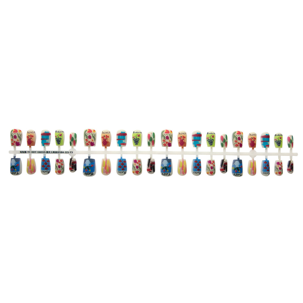 Spring Suede Frosted Seal Nail Art - EL CHEG