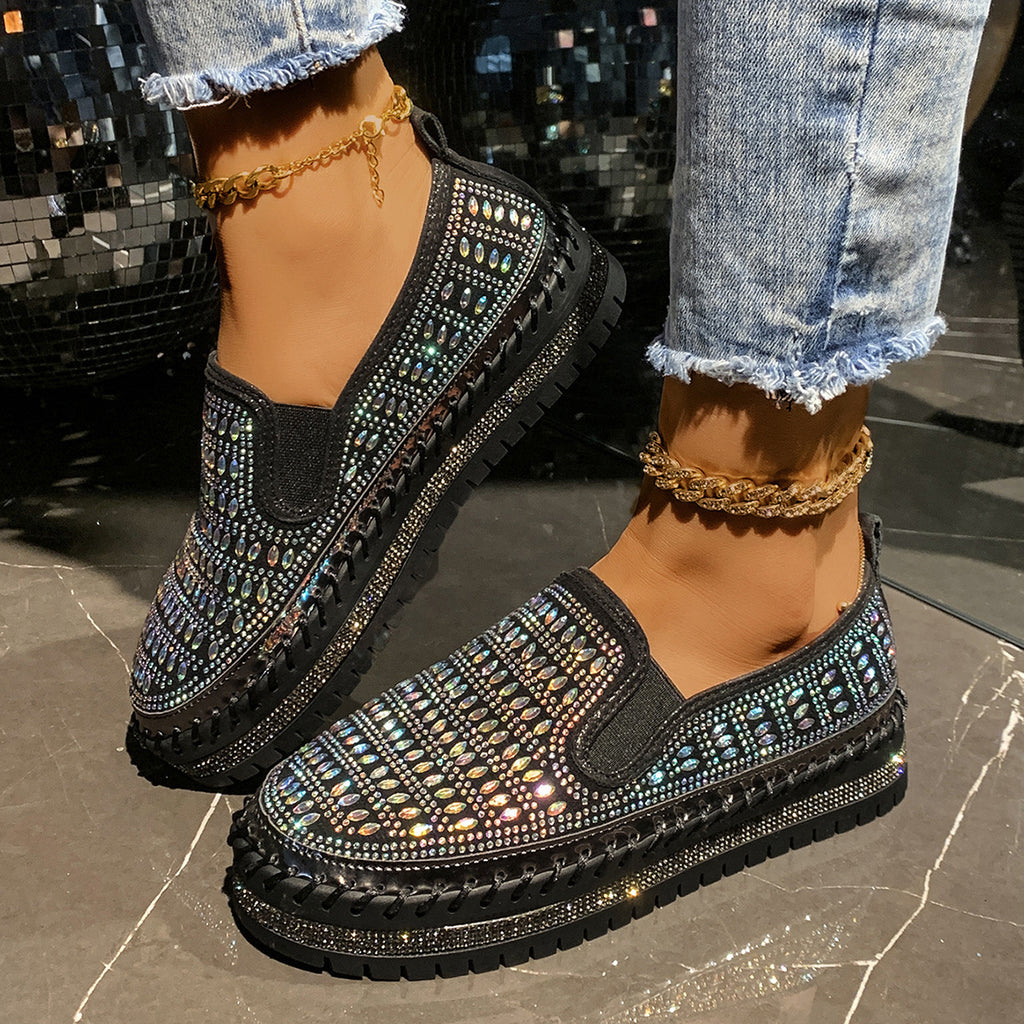 Plus Size Low-cut Loafers Summer Mesh Breathable