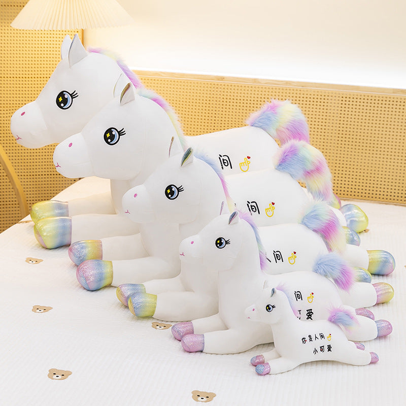 Horse Year Mascot Doll Pillow Plush Toy.
