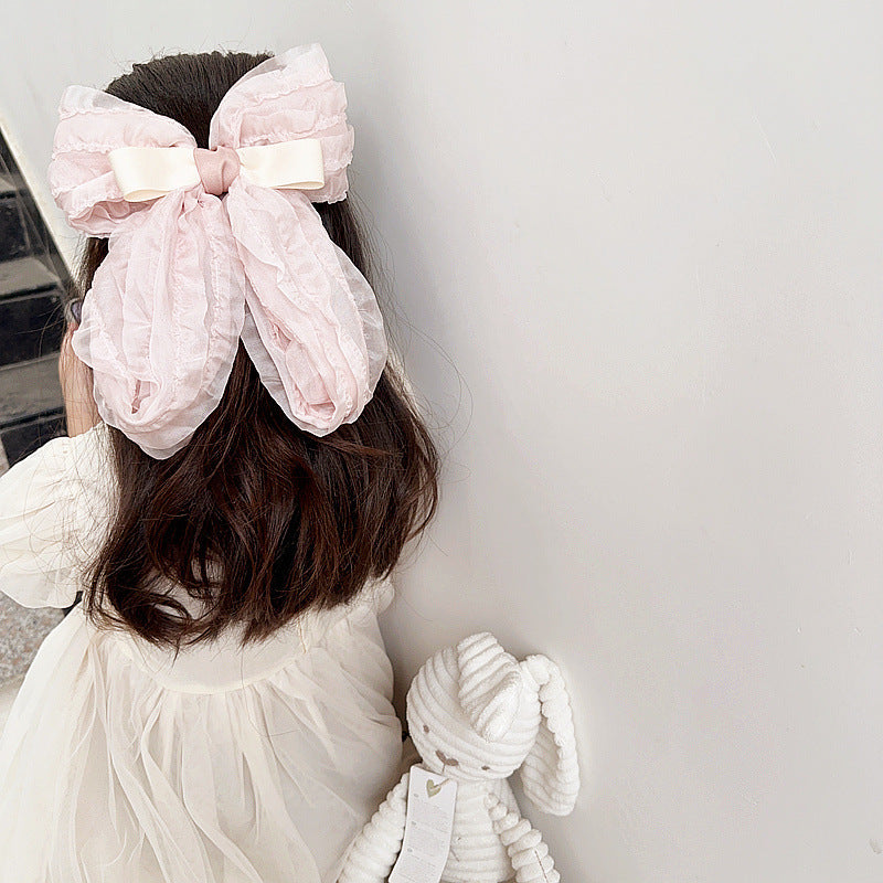 Children's Pink Girl's Super Fairy Press Clip