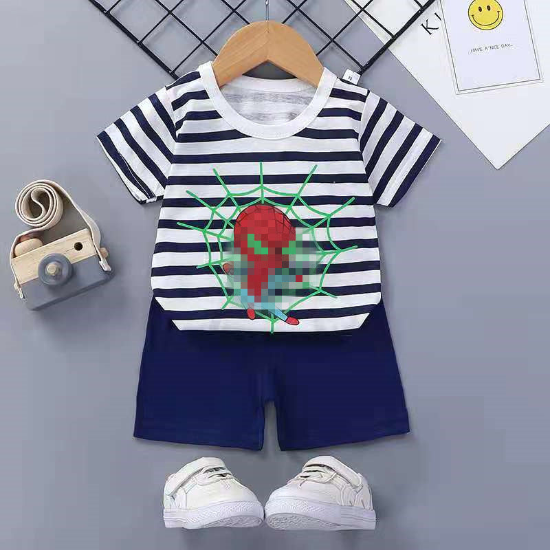 Children's Short Sleeve Shorts Suit