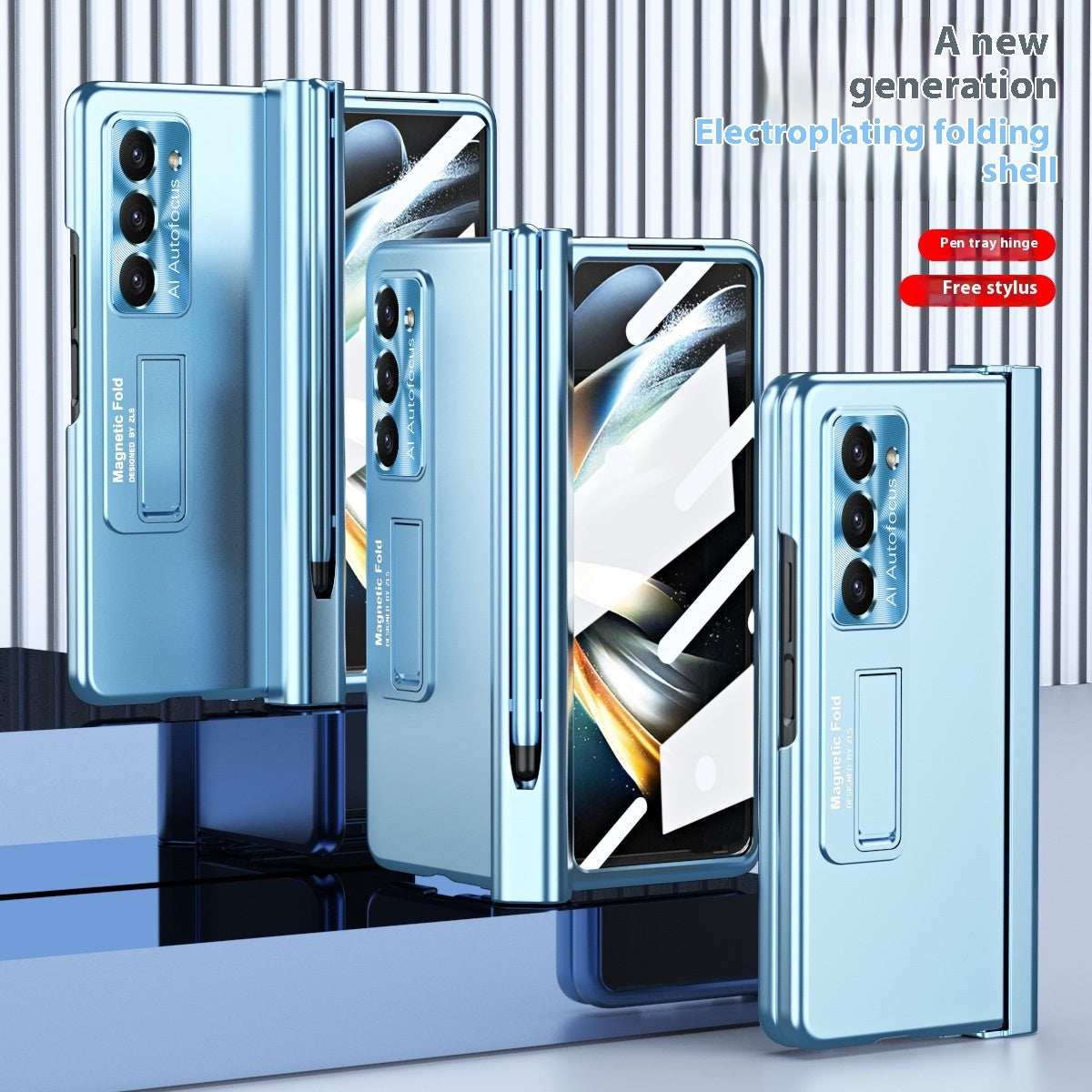 Magnetic Suction Decompression Hinge Zfold5 Bracket Phone Case