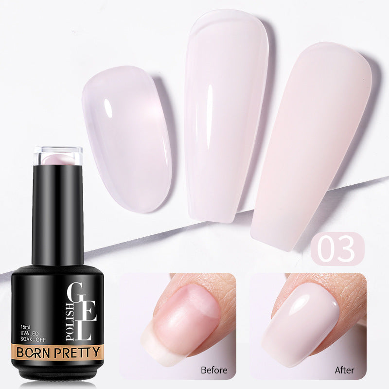 Nail Color Powder Transparent Function Phototherapy Plastic - EL CHEG