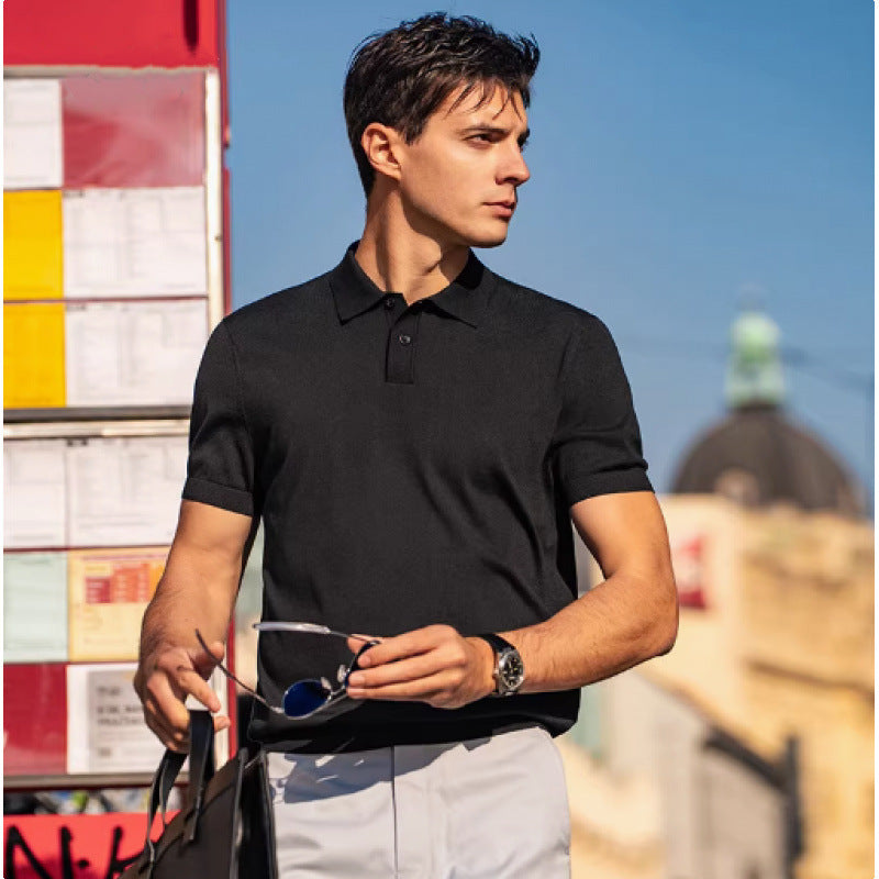 Trendy Slim-fit Summer Simplicity Half-sleeve Top