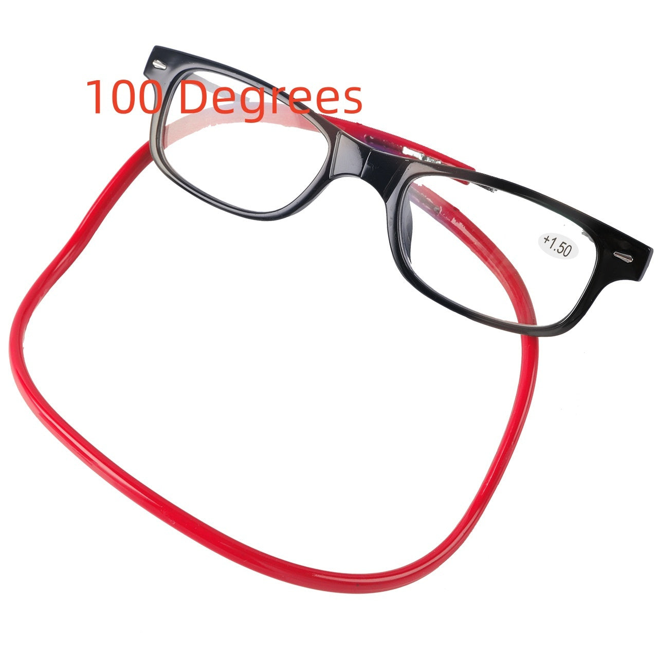 Anti-lost Silicone Magnet Hanging Neck Foldable Presbyopic Glasses