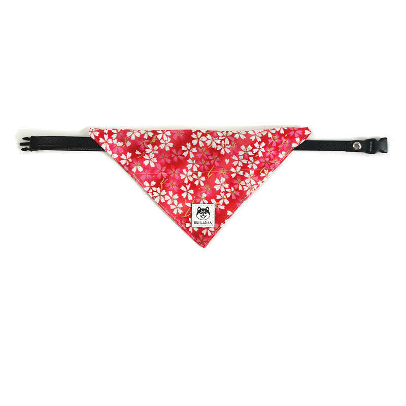 Japanese Tang Grass Pattern Dog Triangular Binder